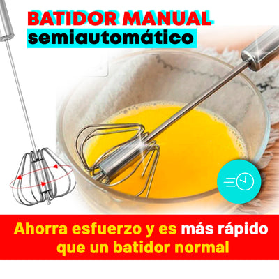 Increíble Velocidad y Facilidad: ¡Prueba Nuestra Batidora Manual!