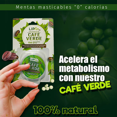 🍃CAFE VERDE MASTICABLE - QUEMADOR DE KILOS 100% NATURAL🍃