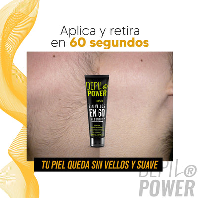 ⭐DEPILPOWER DEPILACION EN 1 MINUTO SI IRRITACIÓN Y SIN CUCHILLAS.⭐