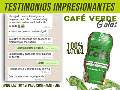 🍃GOTAS DE CAFE VERDE / EL ADELGAZANTE PERFECTO🍃