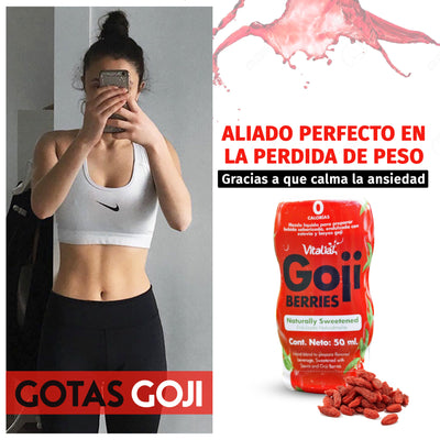 🍒GOTAS GOJI BERRIES LIPOREDUCCIÓN EN GOTAS🍒