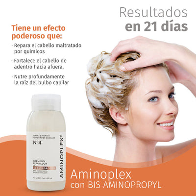 😍SHAMPOO AMINOPLEX REPARA CUALQUIER CABELLO MALTRATADO😍